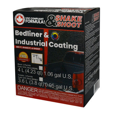Dominion Sure Seal BSSBLT Shake And Shoot Bedliner Kit, Tintable - 3.6L