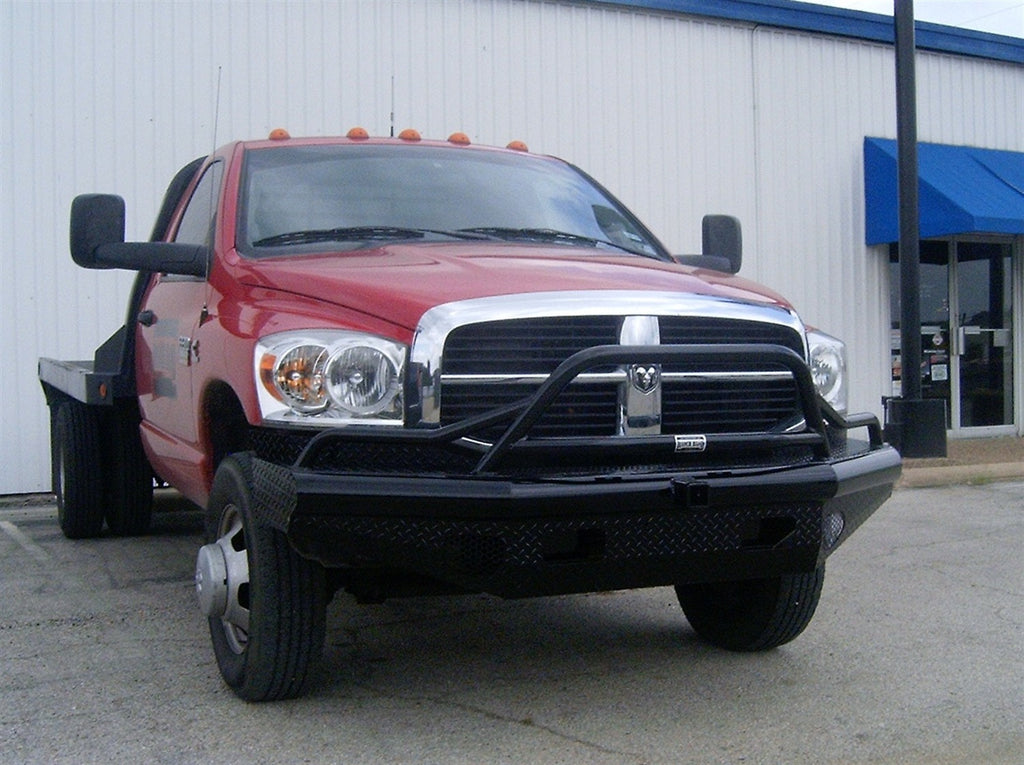 Ranch Hand BTD061BLR Legend BullNose Series Front Bumper; Retains Factory Tow Hook And Fog Lights; - Truck Part Superstore