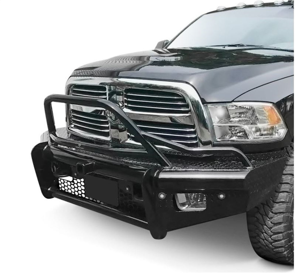Ranch Hand BTD101BLRS Legend BullNose Series Front Bumper for Select Dodge Ram 2500, Dodge Ram 3500, Ram 2500, Ram 3500, Ram ProMaster 2500, Ram ProMaster