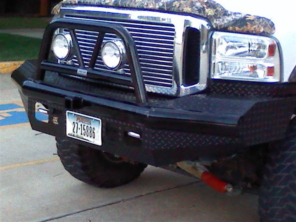 Ranch Hand BTF051BLR Legend BullNose Series Front Bumper; Retains Factory Tow Hook And Fog Lights; - Truck Part Superstore