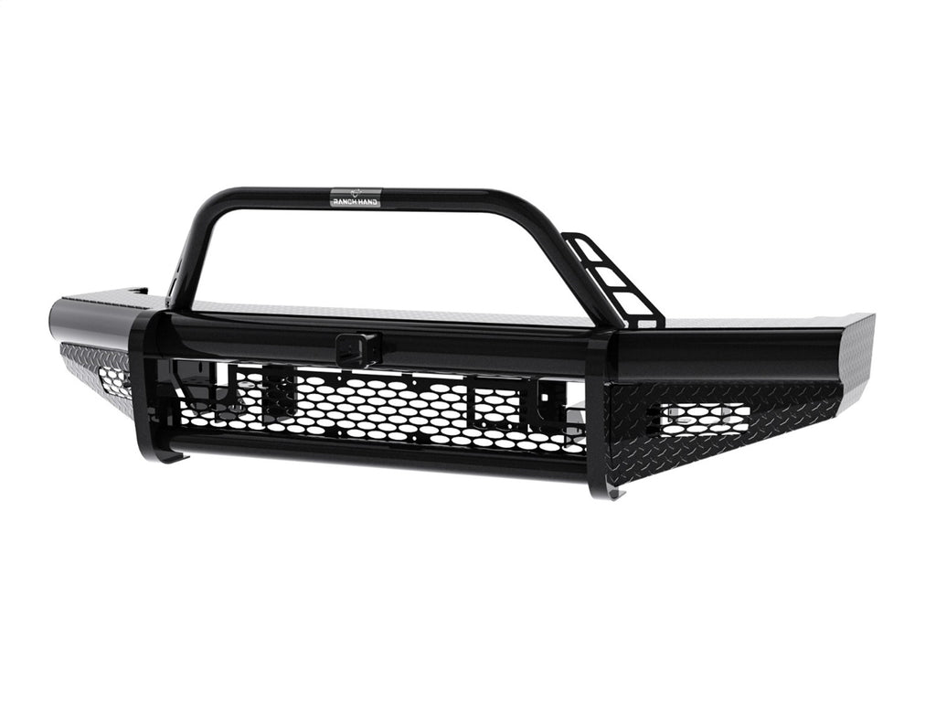 Ranch Hand BTF201BLR Legend BullNose Series Front Bumper for Select Ford F-250 Super Duty, Ford F-350 Super Duty, Ford F-450 Super Duty, Ford F-550 Super Duty, Ford F-600 Super Duty