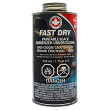 Load image into Gallery viewer, Dominion Sure Seal BUF Fast Dry Paintable Black Rubberized Undercoating - 830mL