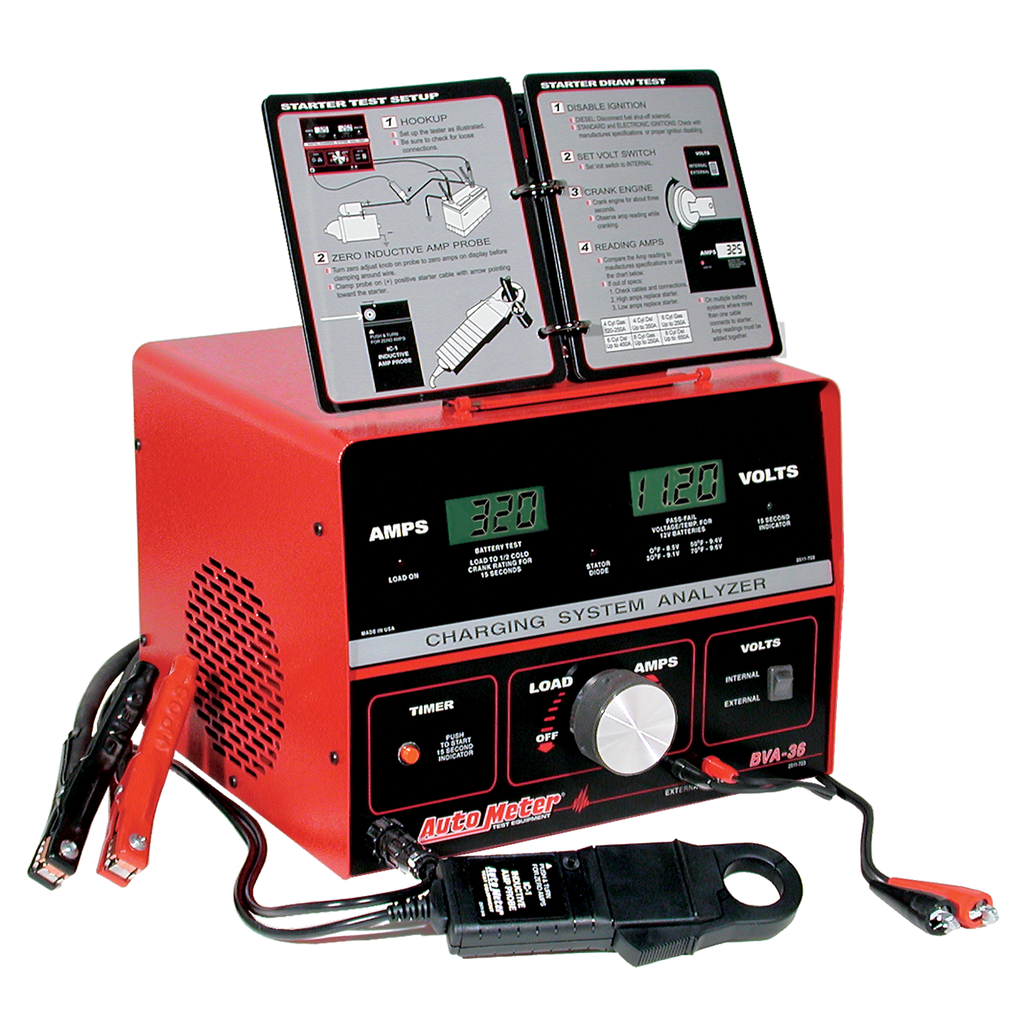 AutoMeter BVA-36/2 HD CHARGING SYS ANALYZER W/O VER. 2