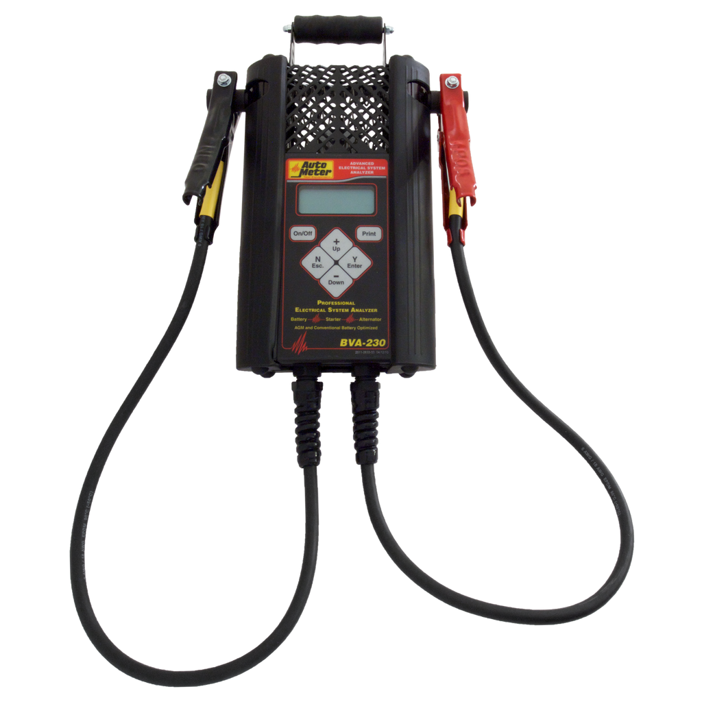 AutoMeter BVA-230 HANDHELD ELECTRICAL SYS ANALYZER W/120 AMP LOAD