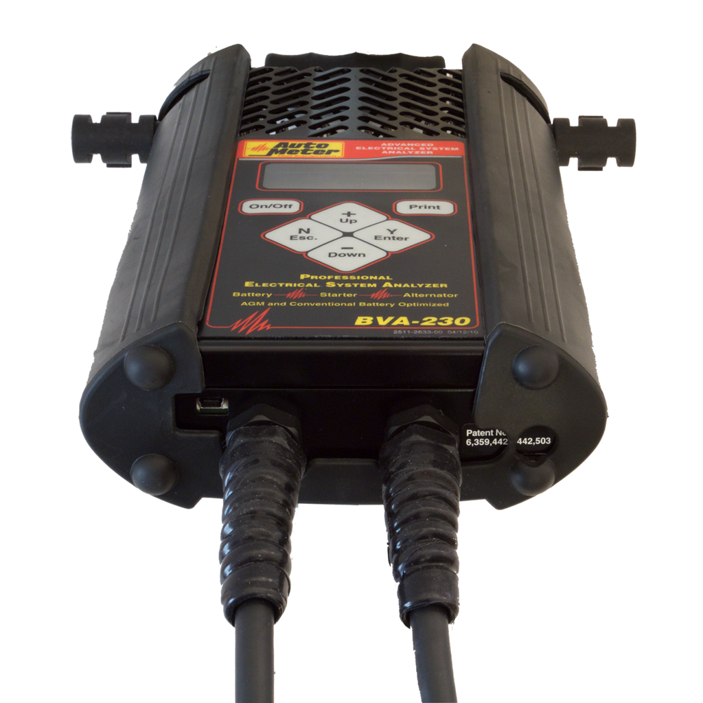 AutoMeter BVA-230 HANDHELD ELECTRICAL SYS ANALYZER W/120 AMP LOAD