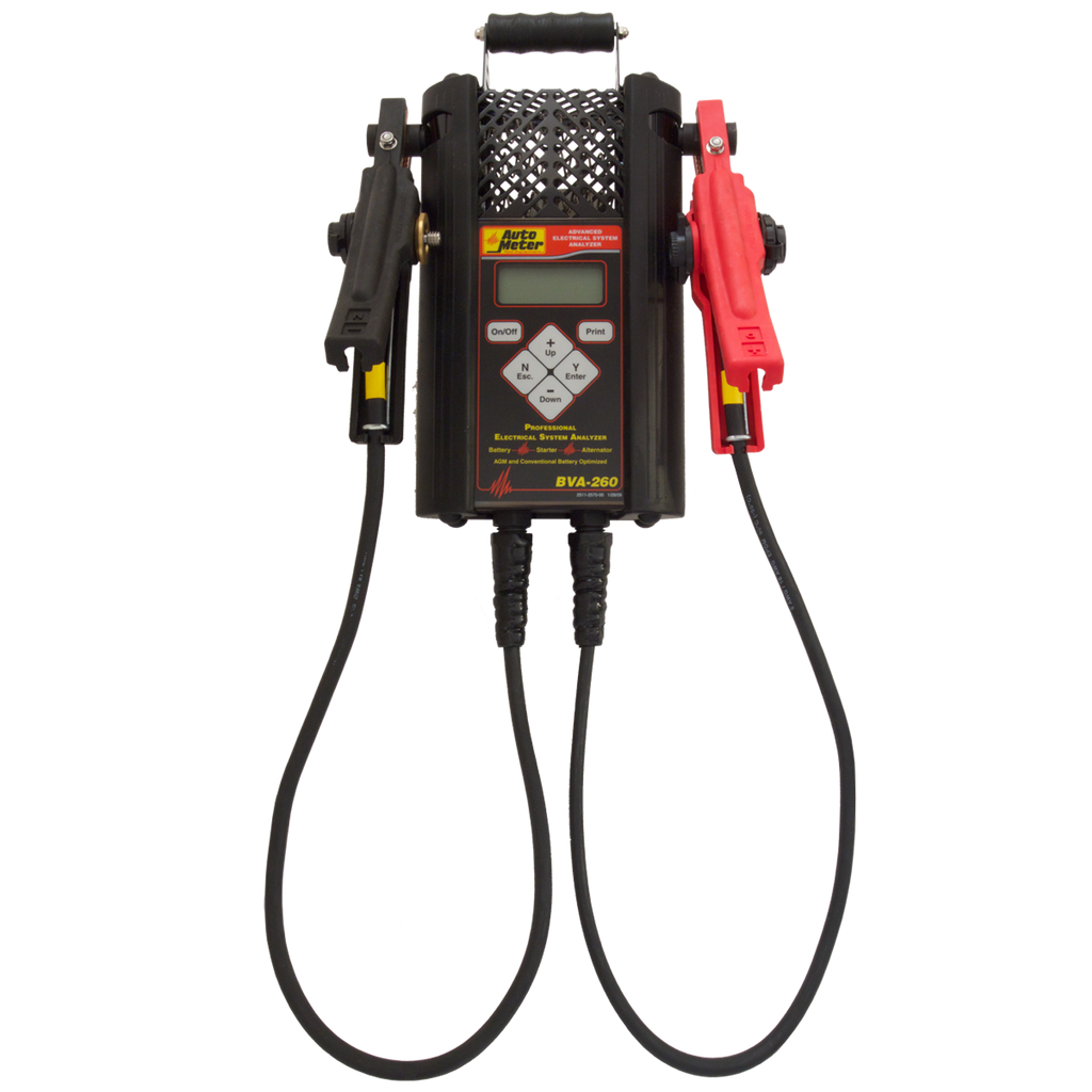 AutoMeter BVA-260 HANDHELD ELECTRICAL SYS ANALYZER W/120 AMP LOAD