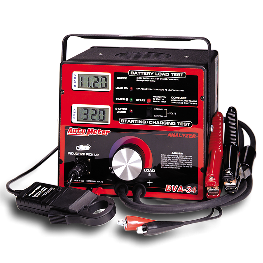AutoMeter BVA-34 CHARGING SYSTEM ANALYZER BATTERY TESTER