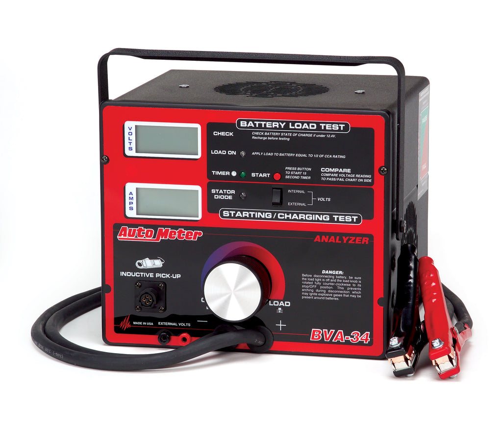 AutoMeter BVA-34 CHARGING SYSTEM ANALYZER BATTERY TESTER