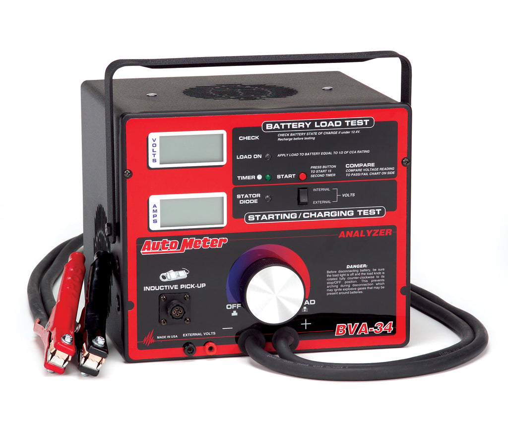 AutoMeter BVA-34 CHARGING SYSTEM ANALYZER BATTERY TESTER