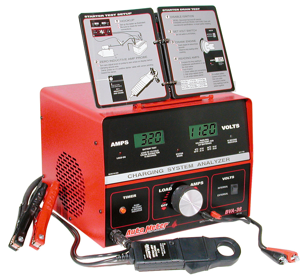 AutoMeter BVA-36/2 HD CHARGING SYS ANALYZER W/O VER. 2