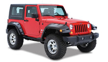 Load image into Gallery viewer, Bushwacker 10046-02 Fender Flares Max Pocket Style 2Pc Rear for Select Jeep Wrangler, Jeep Wrangler JK