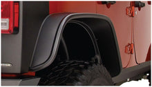 Load image into Gallery viewer, Bushwacker 10050-07 Fender Flares Flat Style 2Pc Rear for Select Jeep Wrangler, Jeep Wrangler JK
