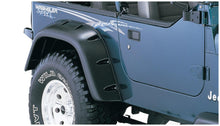Load image into Gallery viewer, Bushwacker 10058-07 Fender Flares Cutout Style 2Pc Rear for Select Jeep Wrangler