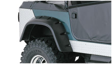 Load image into Gallery viewer, Bushwacker 10060-07 Fender Flares Cutout Style 2Pc Rear for Select Jeep CJ5, Jeep CJ5A, Jeep CJ6, Jeep CJ6A, Jeep CJ7, Jeep Willys