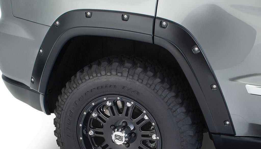 Bushwacker 10076-02 Fender Flares Pocket Style 2Pc Rear for Select Jeep Grand Cherokee