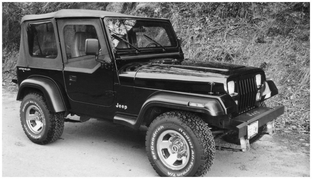 Bushwacker 10903-11 Fender Flares Extend-A-Fender Style 4Pc for Select Jeep Wrangler