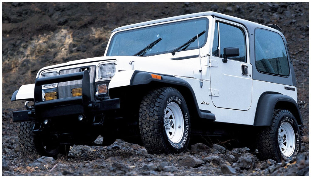 Bushwacker 10903-11 Fender Flares Extend-A-Fender Style 4Pc for Select Jeep Wrangler