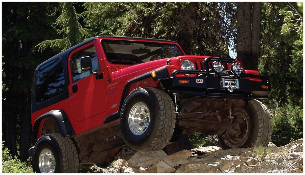 Bushwacker 10908-07 Fender Flares Pocket Style 4Pc for Select Jeep Wrangler