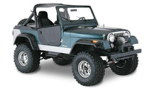 Load image into Gallery viewer, Bushwacker 10910-07 Fender Flares Cutout Style 4Pc for Select Jeep CJ5, Jeep CJ6, Jeep CJ6A, Jeep CJ7, Jeep Willys