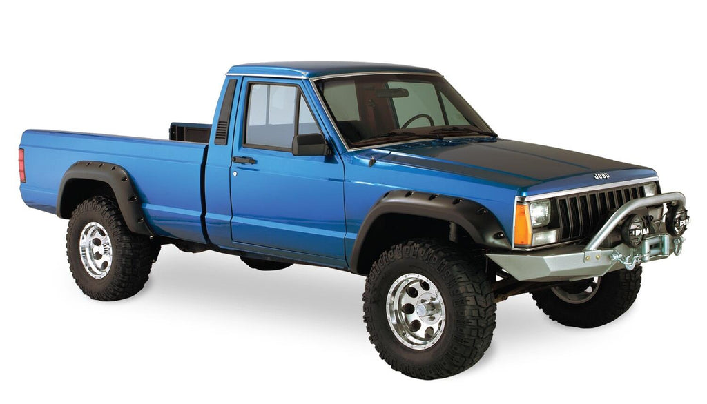 Bushwacker 10912-07 Fender Flares Cutout Style 4Pc for Select Jeep Cherokee