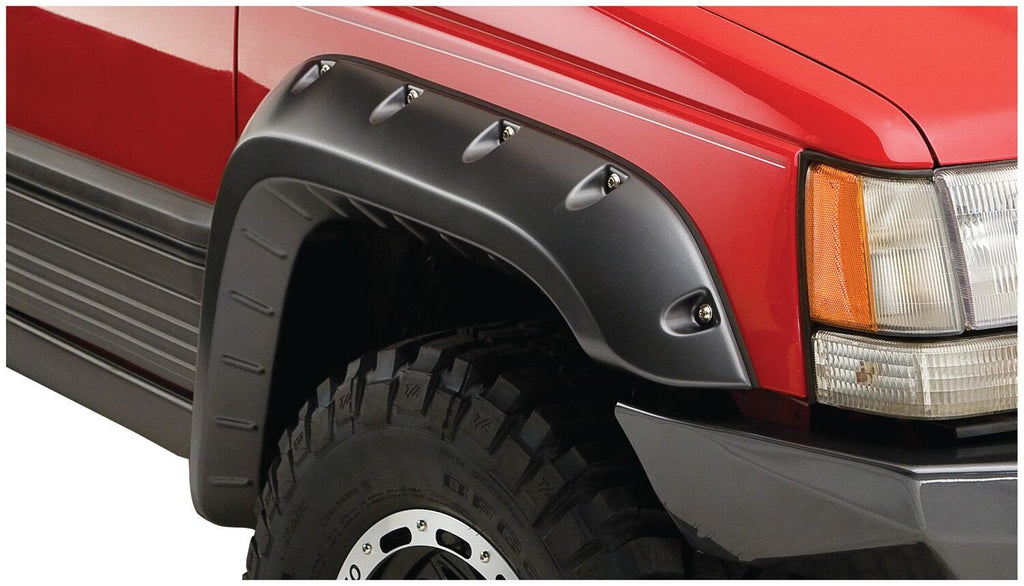 Bushwacker 10916-07 Fender Flares Cutout Style 4Pc for Select Jeep Grand Cherokee