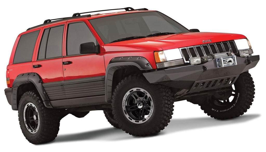 Bushwacker 10916-07 Fender Flares Cutout Style 4Pc for Select Jeep Grand Cherokee