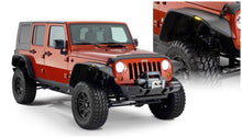 Load image into Gallery viewer, Bushwacker 10918-07 Fender Flares Flat Style 4Pc for Select Jeep Wrangler, Jeep Wrangler JK