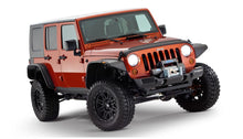 Load image into Gallery viewer, Bushwacker 10918-07 Fender Flares Flat Style 4Pc for Select Jeep Wrangler, Jeep Wrangler JK