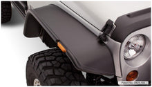 Load image into Gallery viewer, Bushwacker 10919-07 Fender Flares Flat Style 4Pc for Select Jeep Wrangler, Jeep Wrangler JK