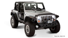 Load image into Gallery viewer, Bushwacker 10919-07 Fender Flares Flat Style 4Pc for Select Jeep Wrangler, Jeep Wrangler JK