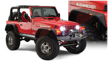 Load image into Gallery viewer, Bushwacker 10920-07 Fender Flares Flat Style 4Pc for Select Jeep Wrangler