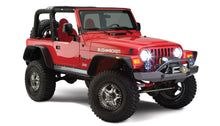 Load image into Gallery viewer, Bushwacker 10920-07 Fender Flares Flat Style 4Pc for Select Jeep Wrangler