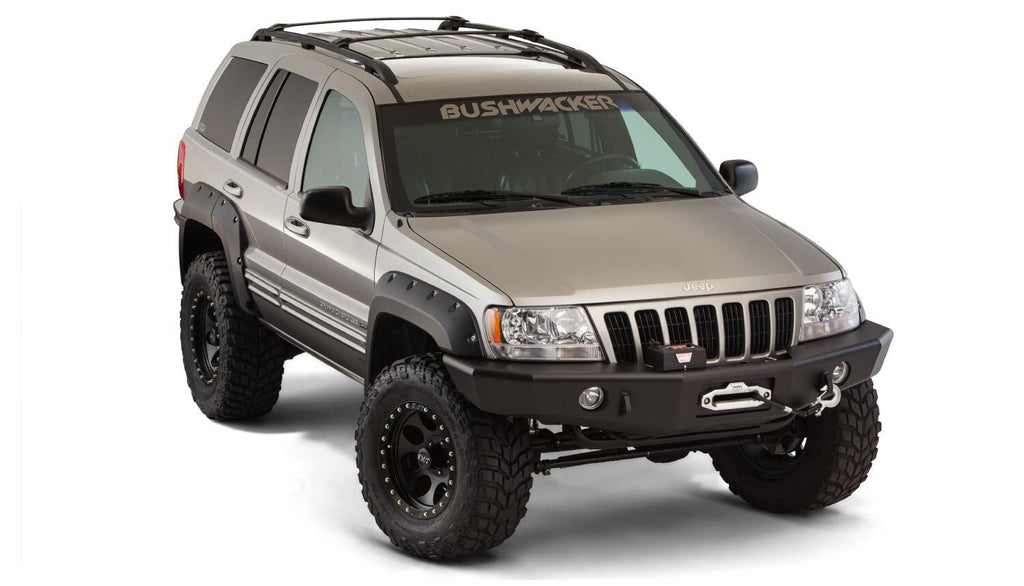 Bushwacker 10926-07 Fender Flares Cutout Style 4Pc for Select Jeep Grand Cherokee