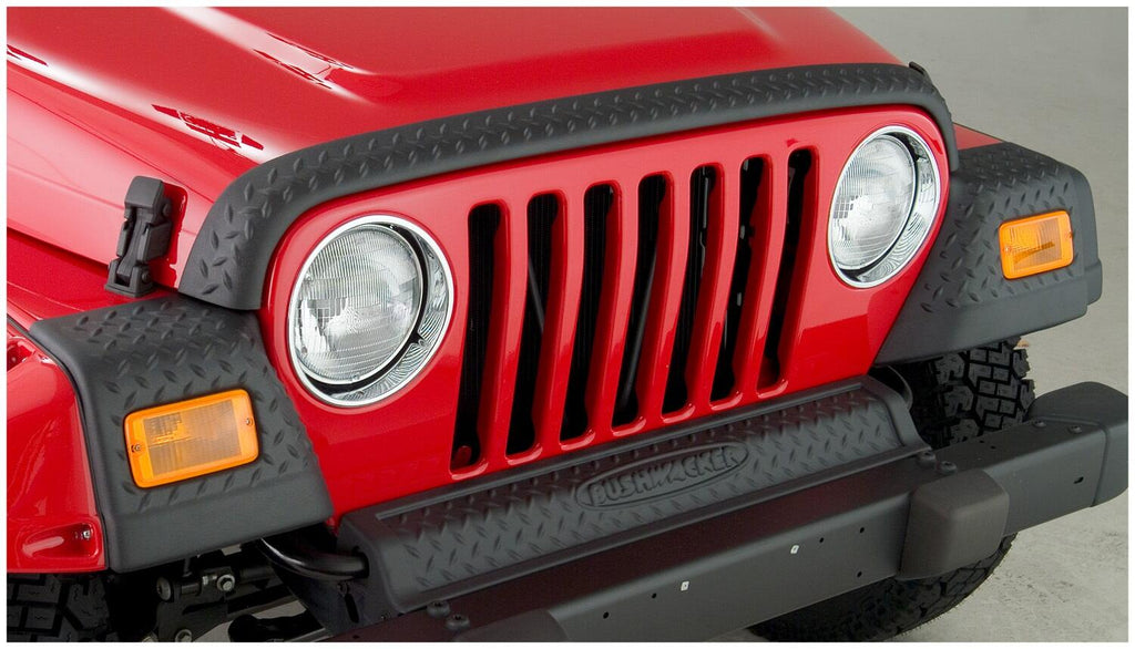 Bushwacker 14005 Trail Armor Hood Guard for Select Jeep Wrangler