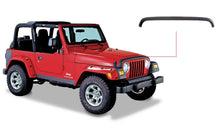 Load image into Gallery viewer, Bushwacker 14006 Trail Armor Hood Guard; Black for Select Jeep Wrangler