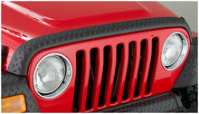 Load image into Gallery viewer, Bushwacker 14006 Trail Armor Hood Guard; Black for Select Jeep Wrangler