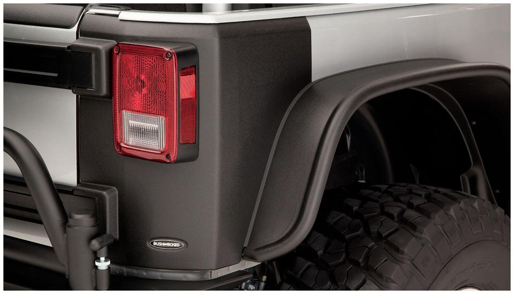 Bushwacker 14009 Trail Armor Rear Corner for Select Jeep Wrangler, Jeep Wrangler JK