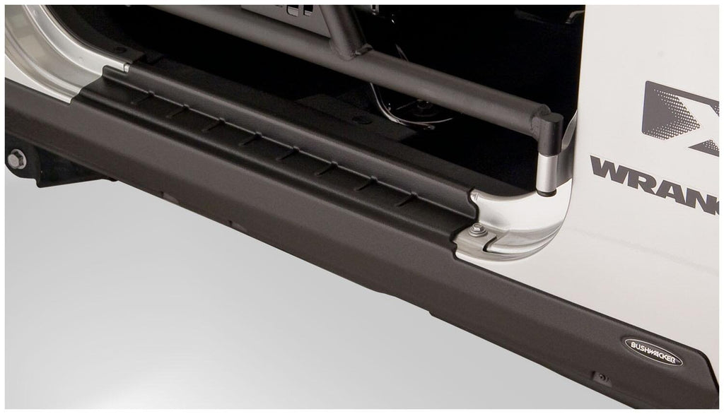 Bushwacker 14011 Trail Armor Side Rocker for Select Jeep Wrangler, Jeep Wrangler JK