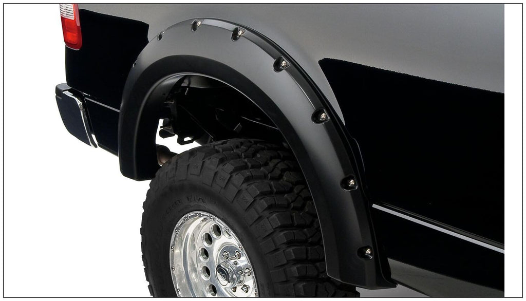 Bushwacker 20054-02 Fender Flares Pocket Style 2Pc Rear for Select Ford F-150, Lincoln Mark LT