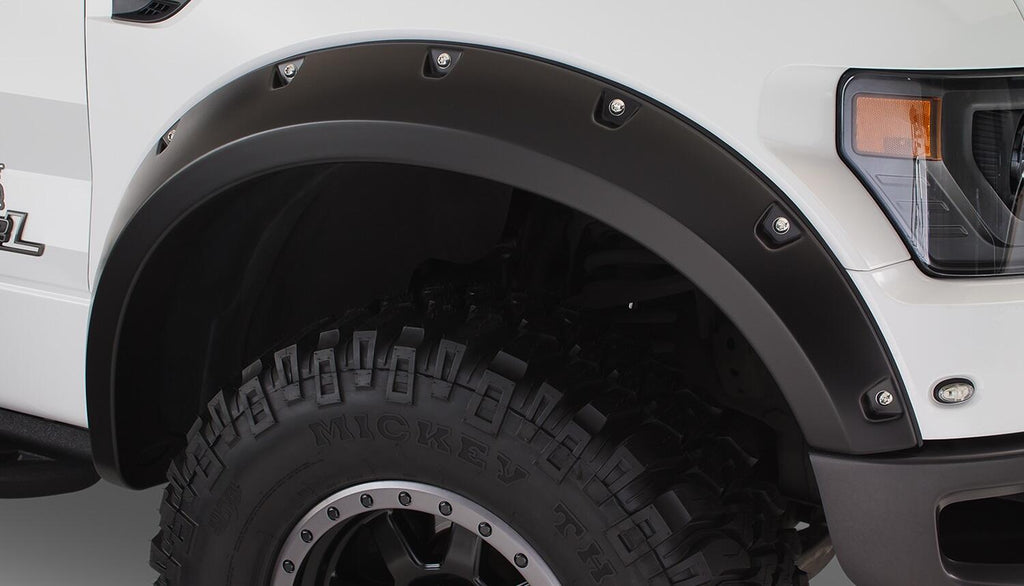 Bushwacker 20097-02 Fender Flares Pocket Style 2Pc Front for Select Ford F-150