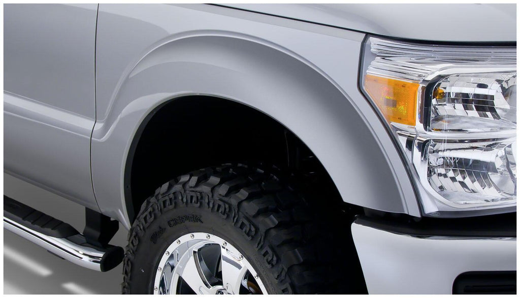 Bushwacker 20932-02 Fender Flares Extend-A-Fender Style 4Pc for Select Ford F-250 Super Duty, Ford F-350 Super Duty