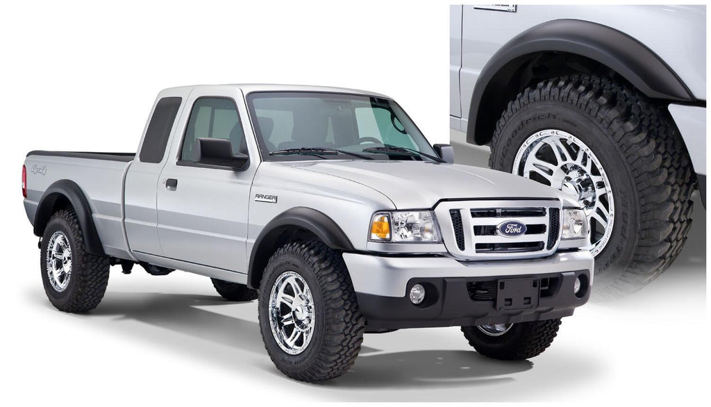 Bushwacker 21910-01 Fender Flares Extend-A-Fender Style 4Pc for Select Ford Ranger