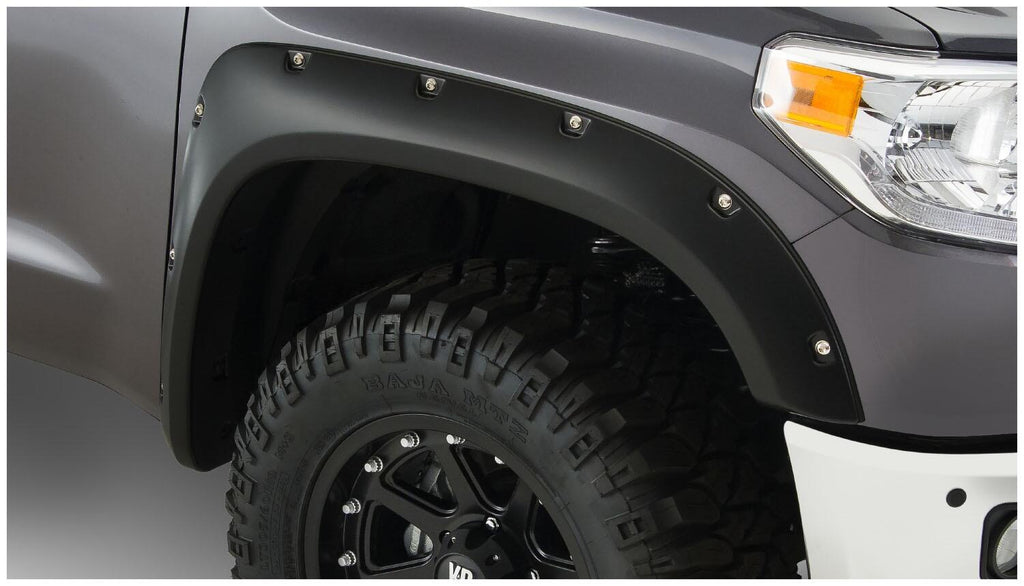 Bushwacker 30039-02 Fender Flares Pocket Style 2Pc Front for Select Toyota Tundra