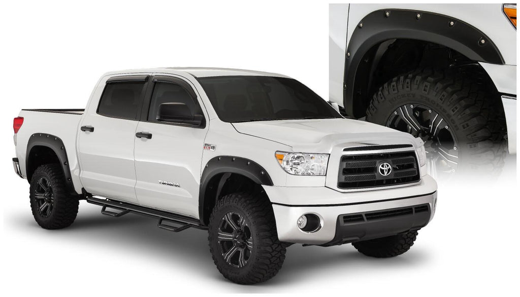 Bushwacker 30911-02 Fender Flares Pocket Style 4Pc for Select Toyota Tundra