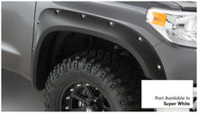 Load image into Gallery viewer, Bushwacker 30918-13 Fender Flares Pocket Style-Color Super White Smooth Finish 4 Pc for Select Toyota Tundra