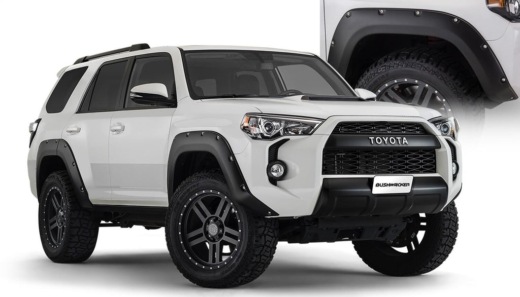 Bushwacker 30921-02 Fender Flares Pocket Style 4Pc for Select Toyota 4Runner