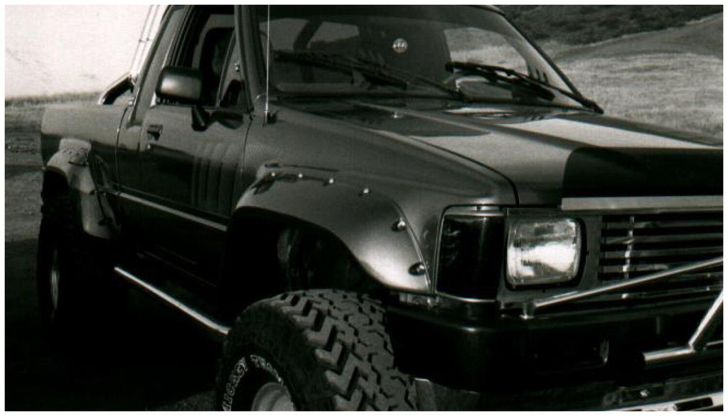 Bushwacker 31009-11 Fender Flares Cutout Style 2Pc Front for Select Toyota Pickup
