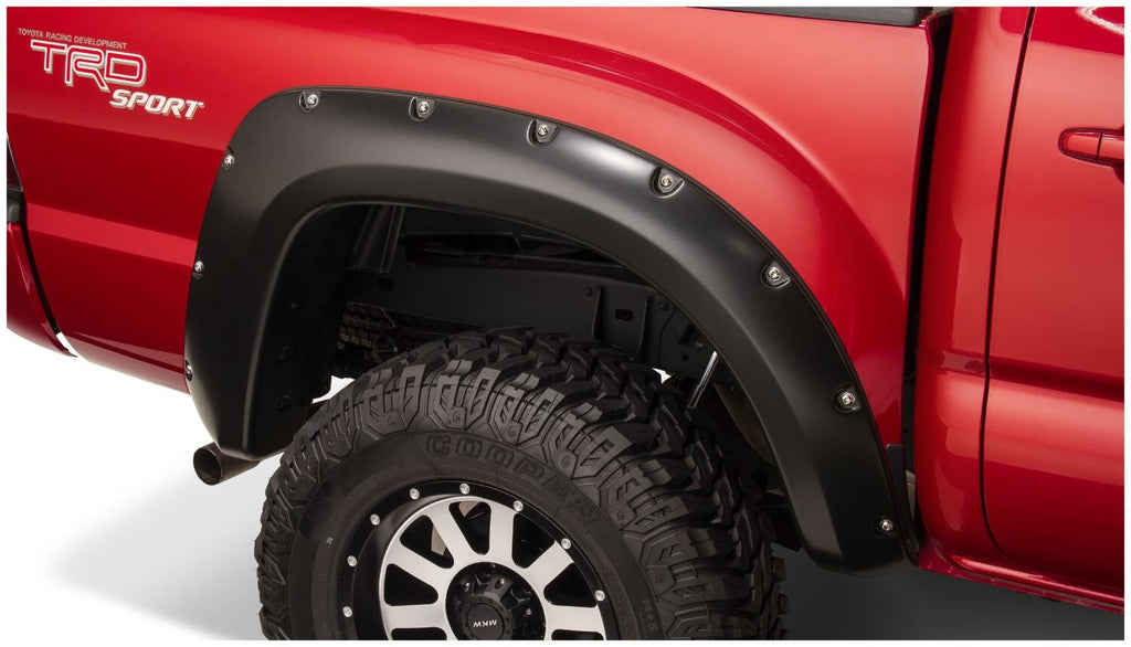 Bushwacker 31052-02 Fender Flares Pocket Style 2Pc Rear for Select Toyota Tacoma