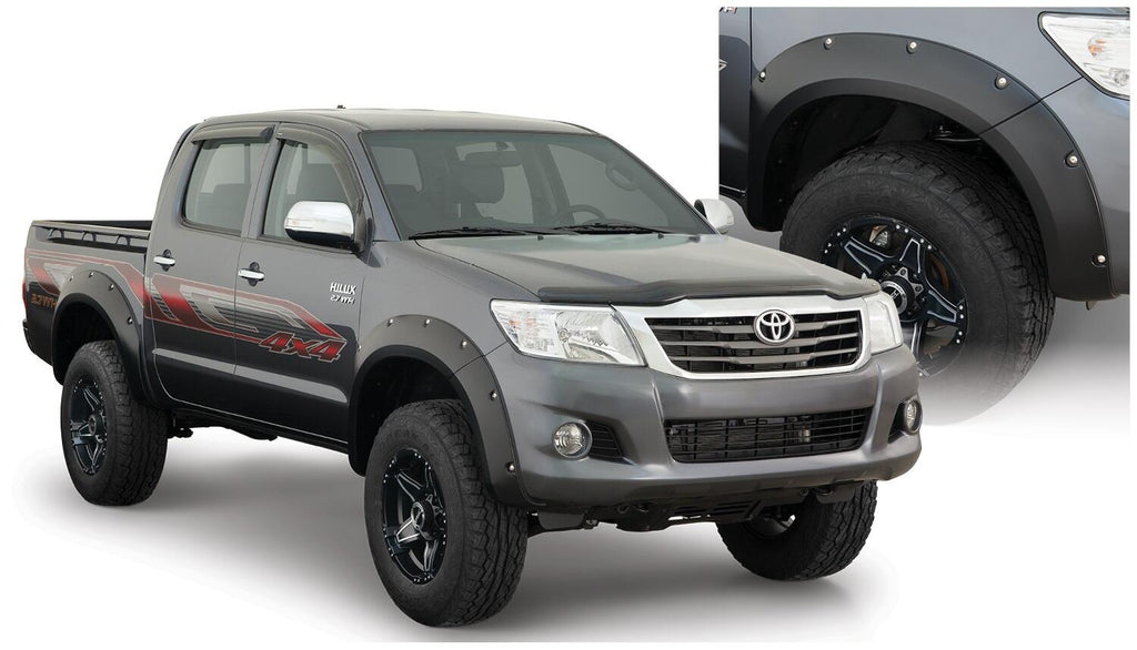 Bushwacker 31929-02 Fender Flares Pocket Style 4Pc for Select Toyota Hilux