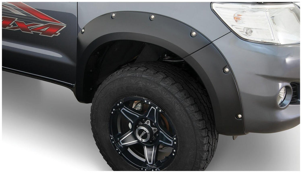 Bushwacker 31929-02 Fender Flares Pocket Style 4Pc for Select Toyota Hilux
